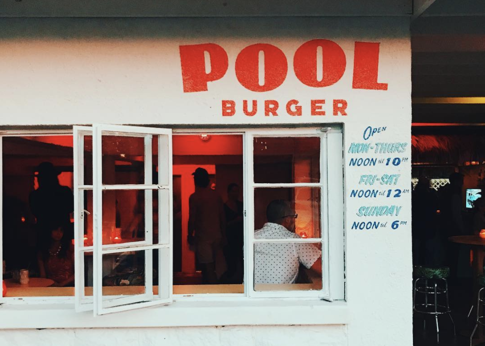 Pool Burger restaurant