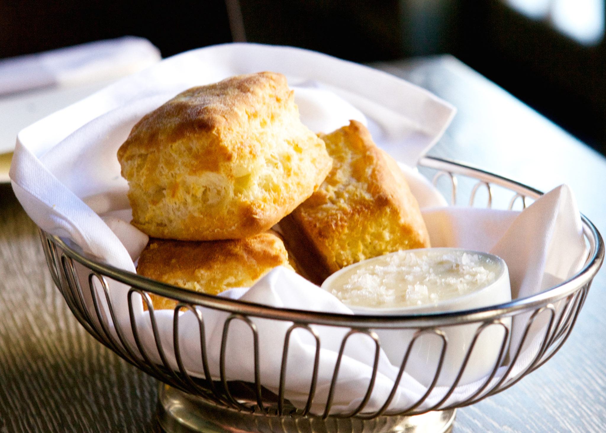 Biscuits and butter