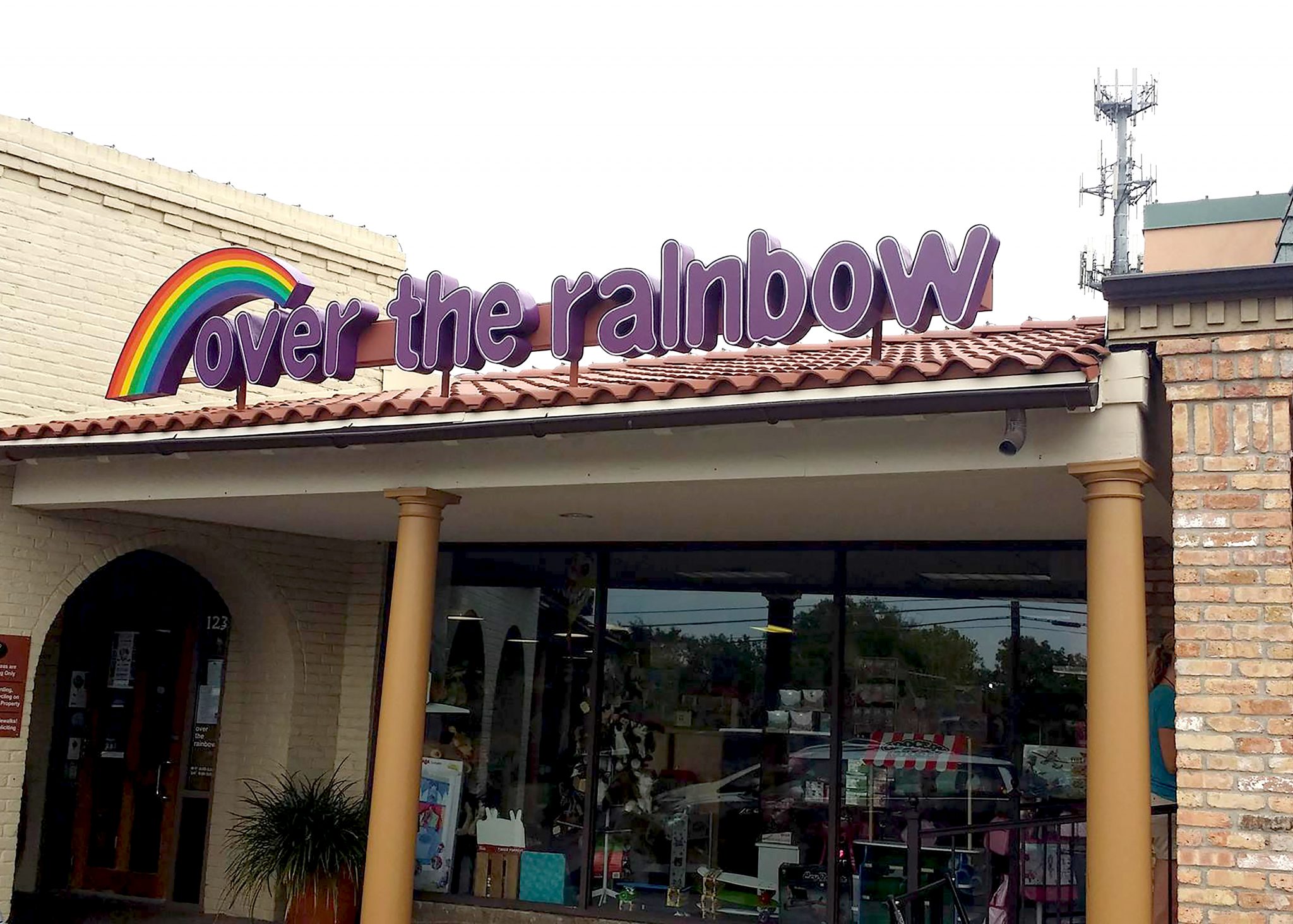 Over the Rainbow storefront