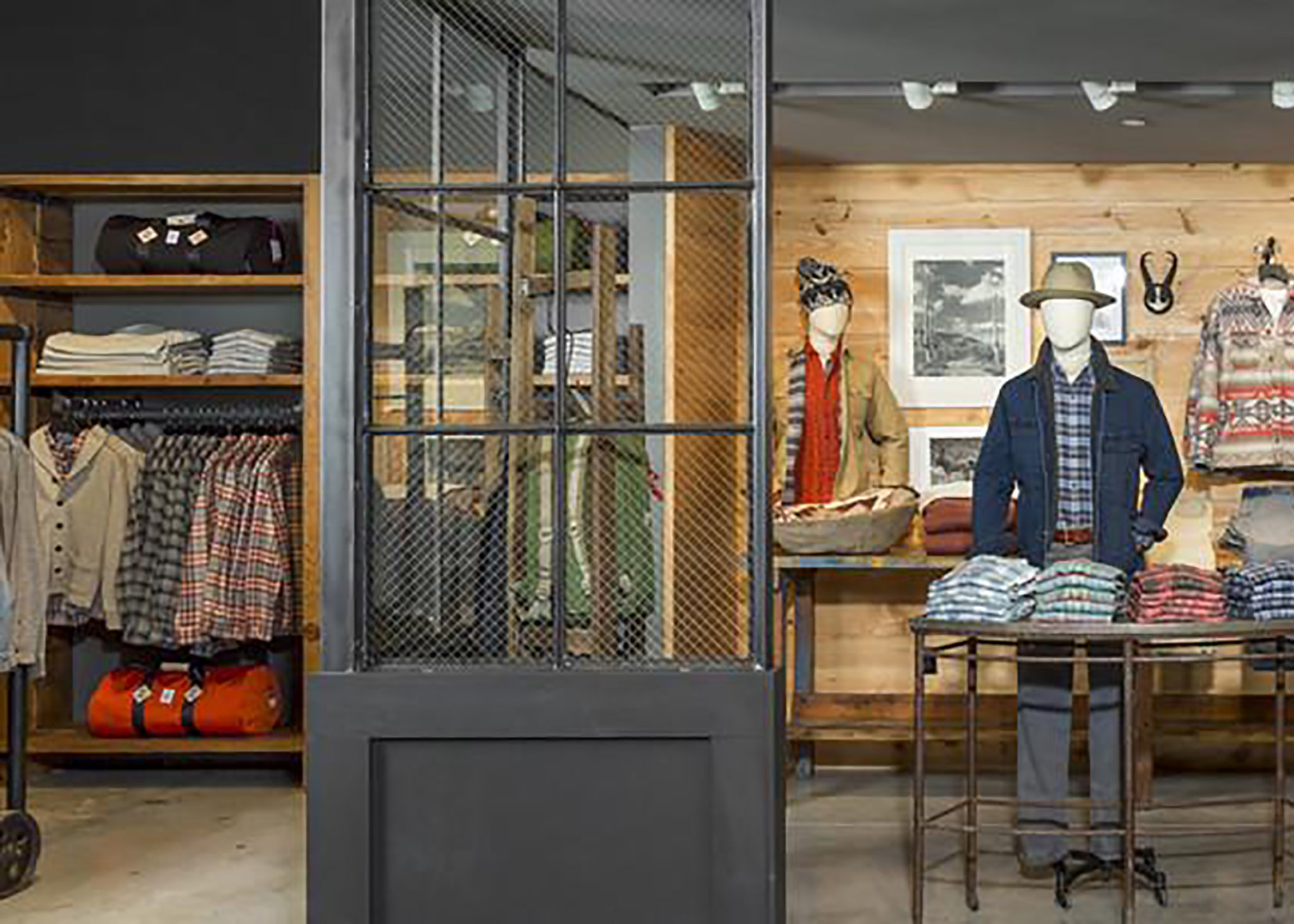 Stag men's shop interior