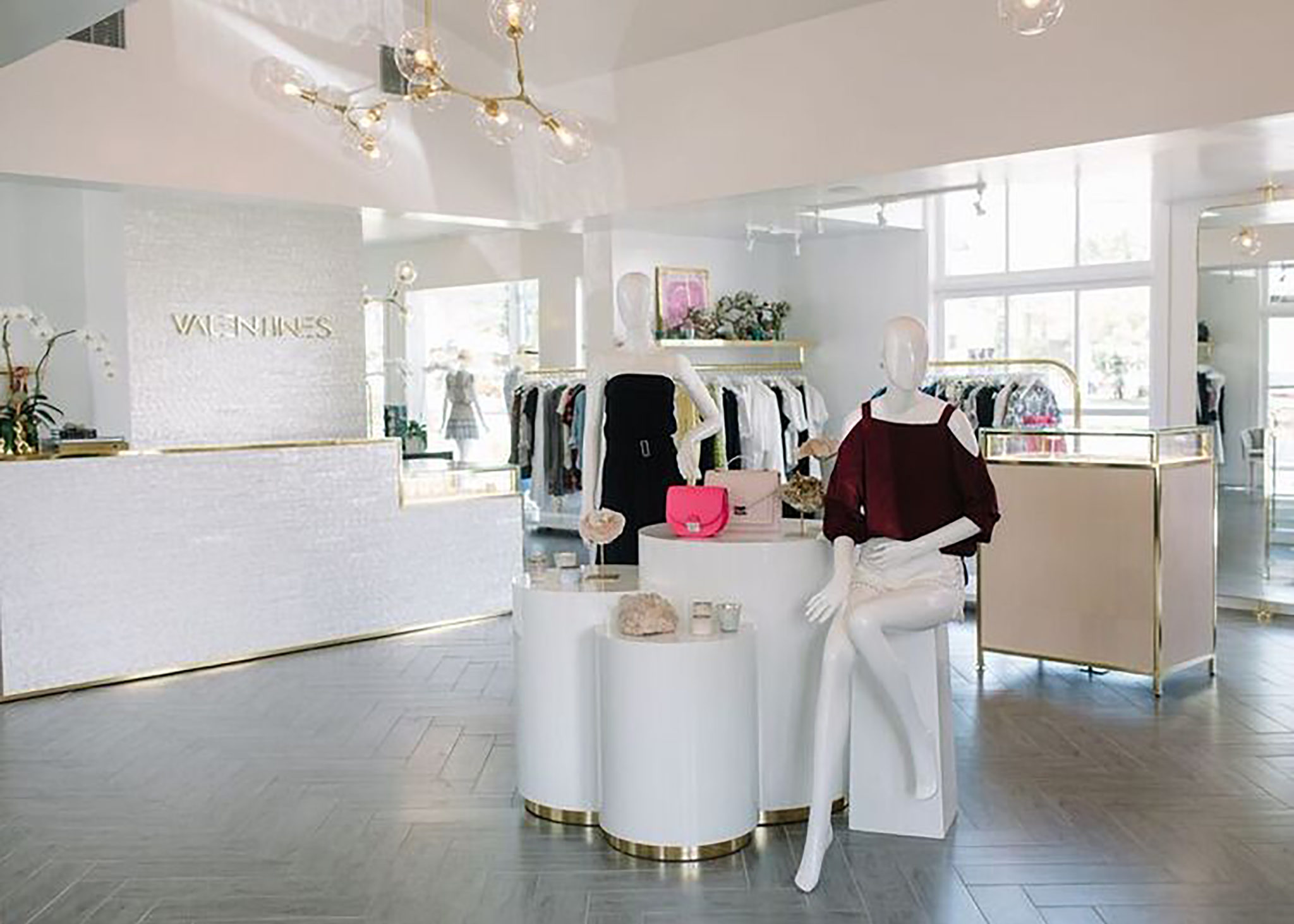 Valentines store interior