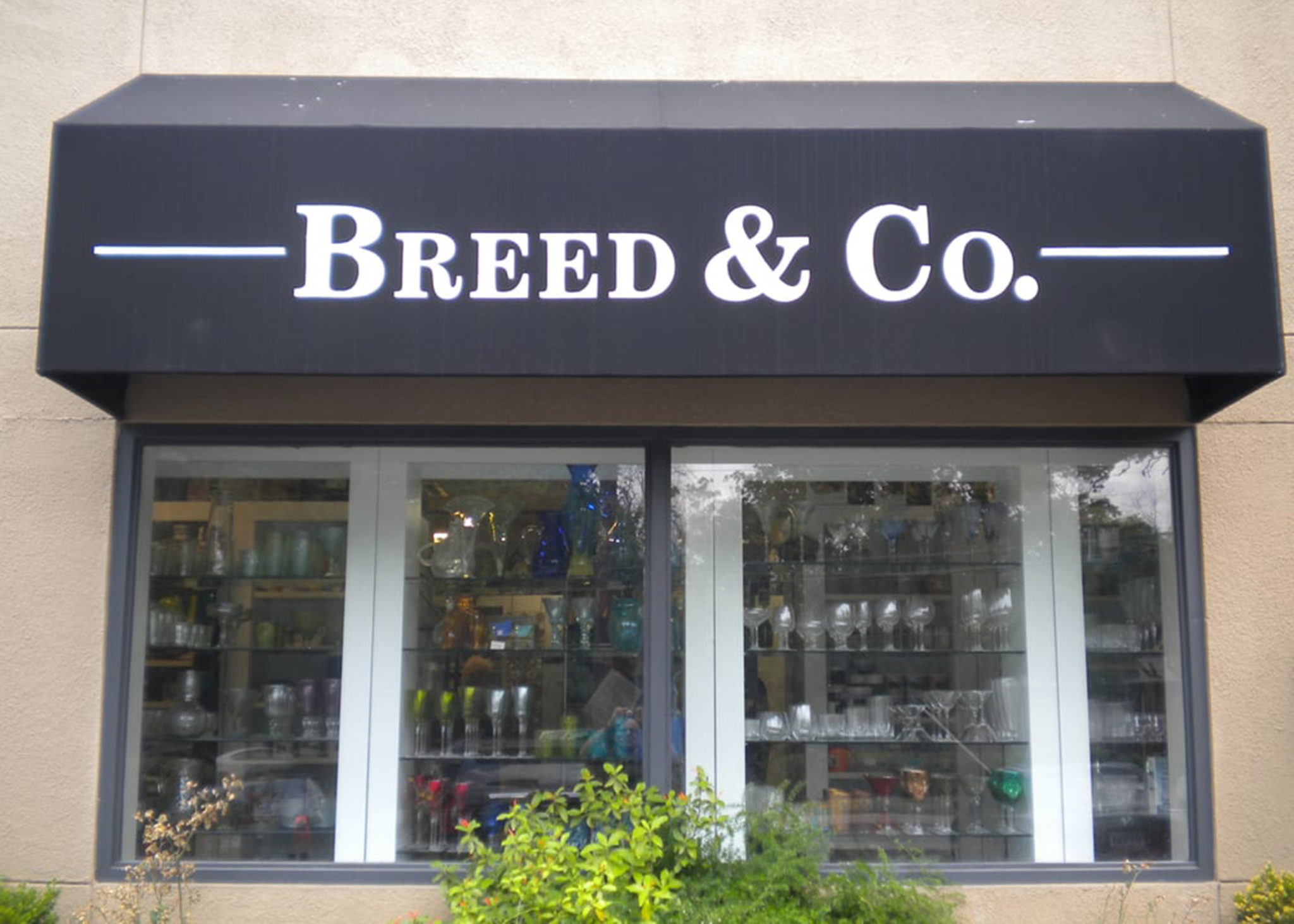 Breed & Co awning