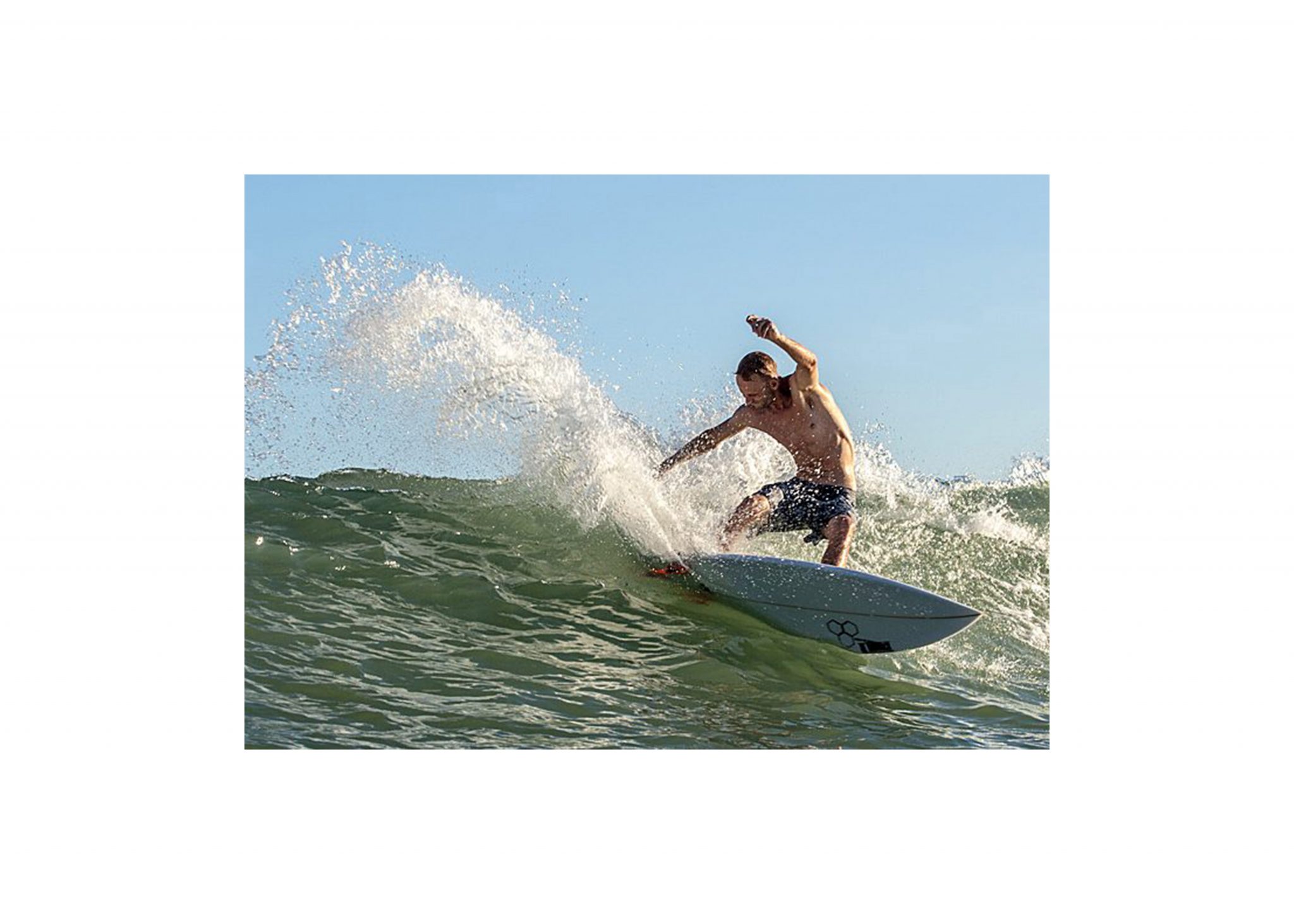 Man surfing