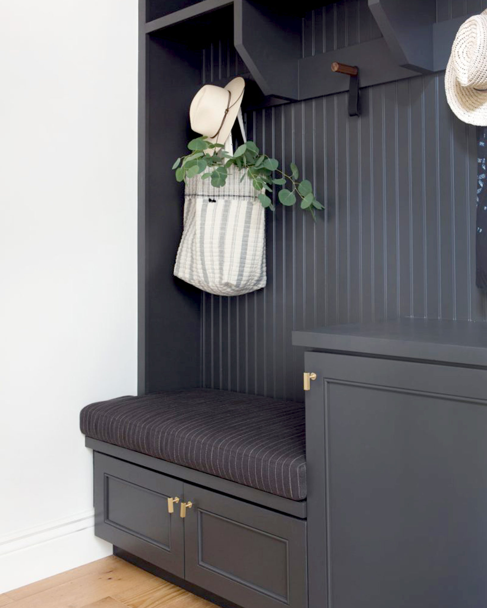 Moody mudroom