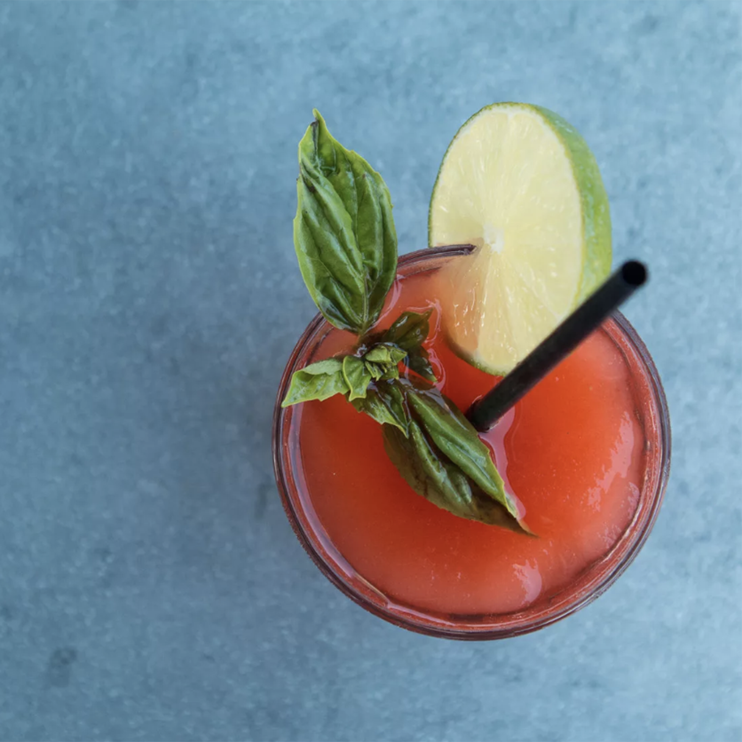 Frozen strawberry margarita