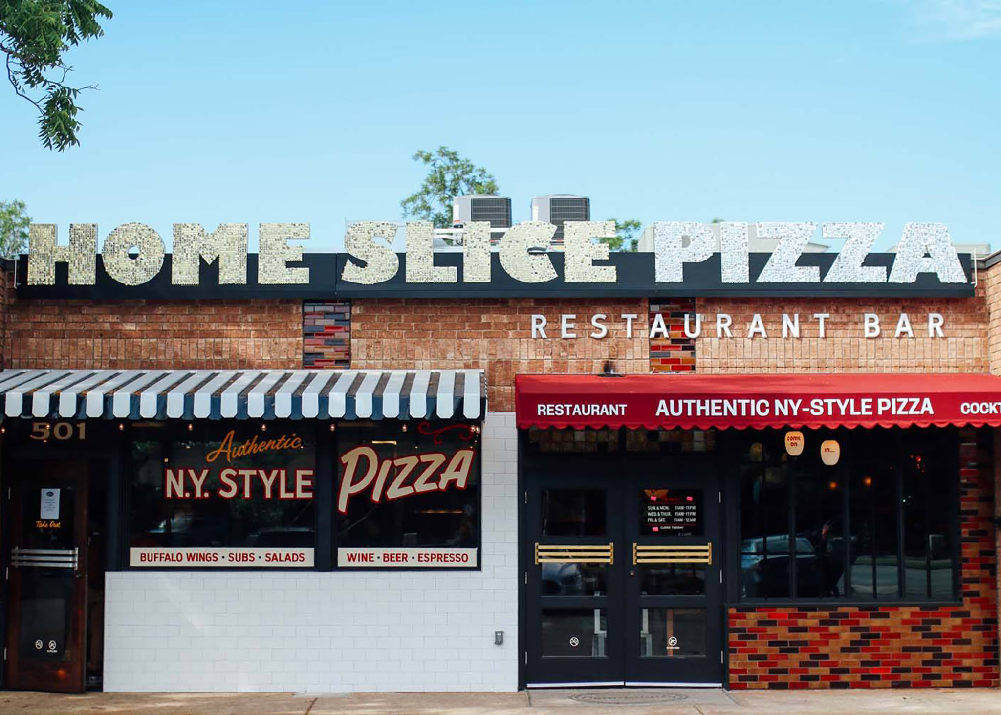 Home Slice Pizza storefront