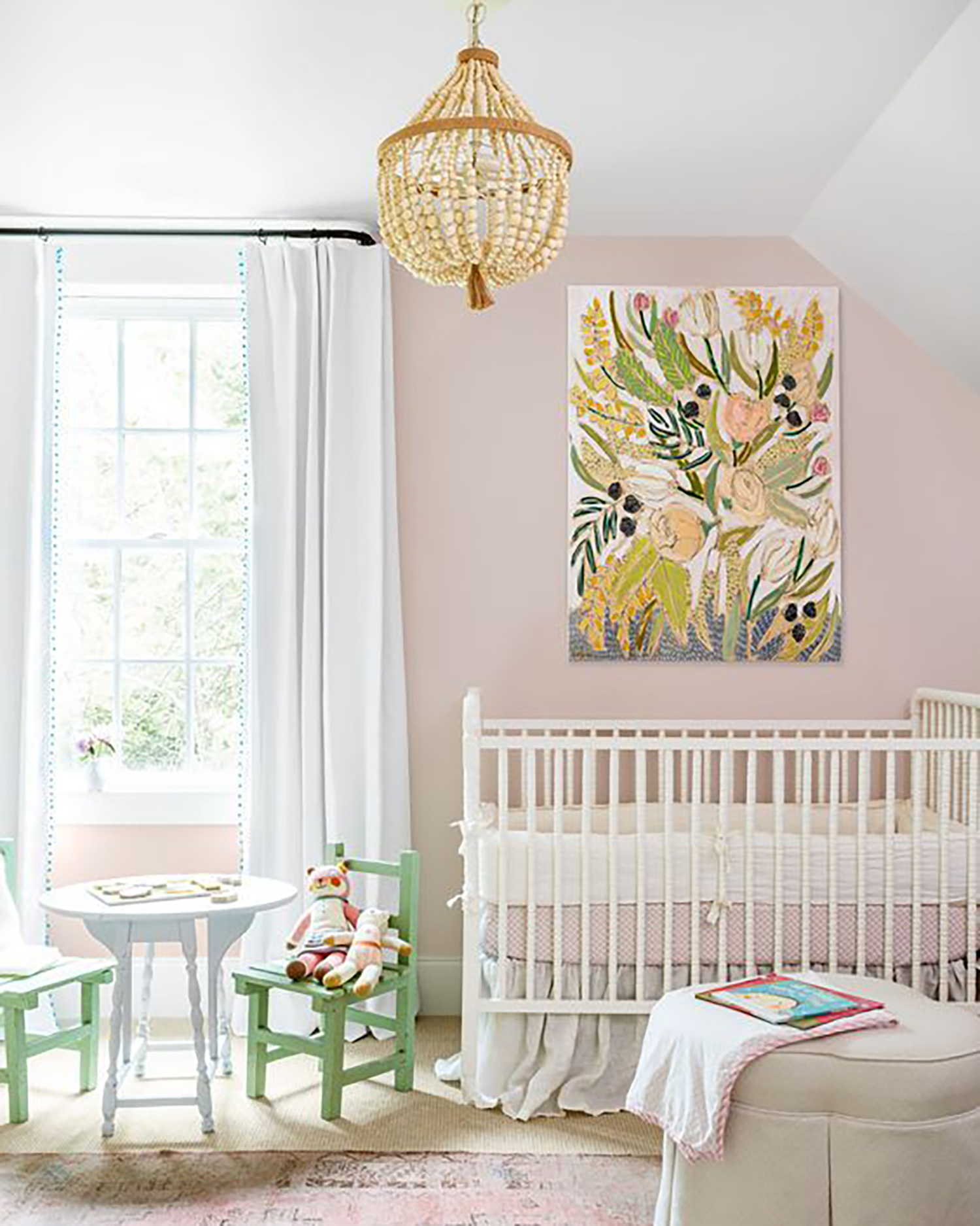 Light pink nursery