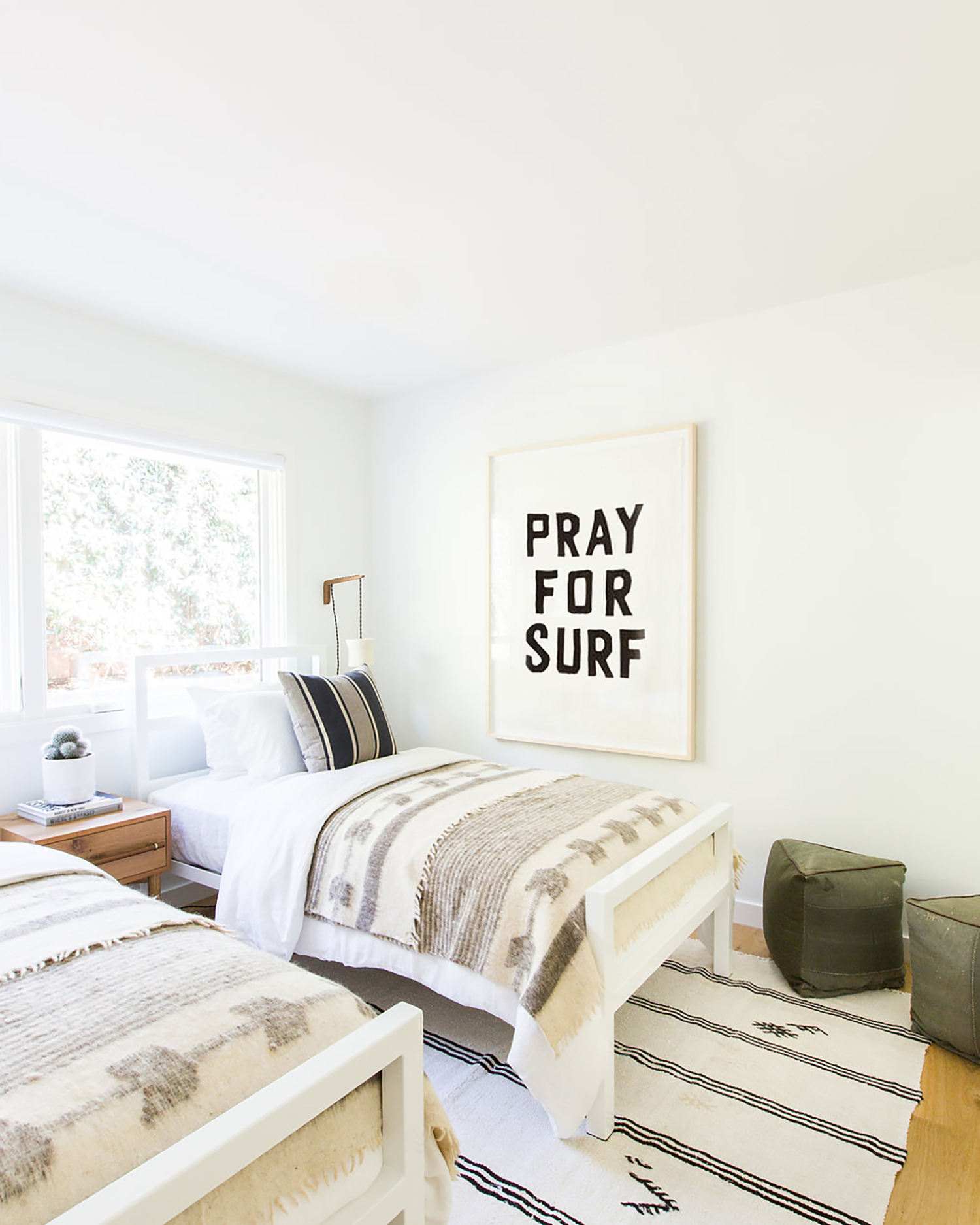 Beachy bedroom