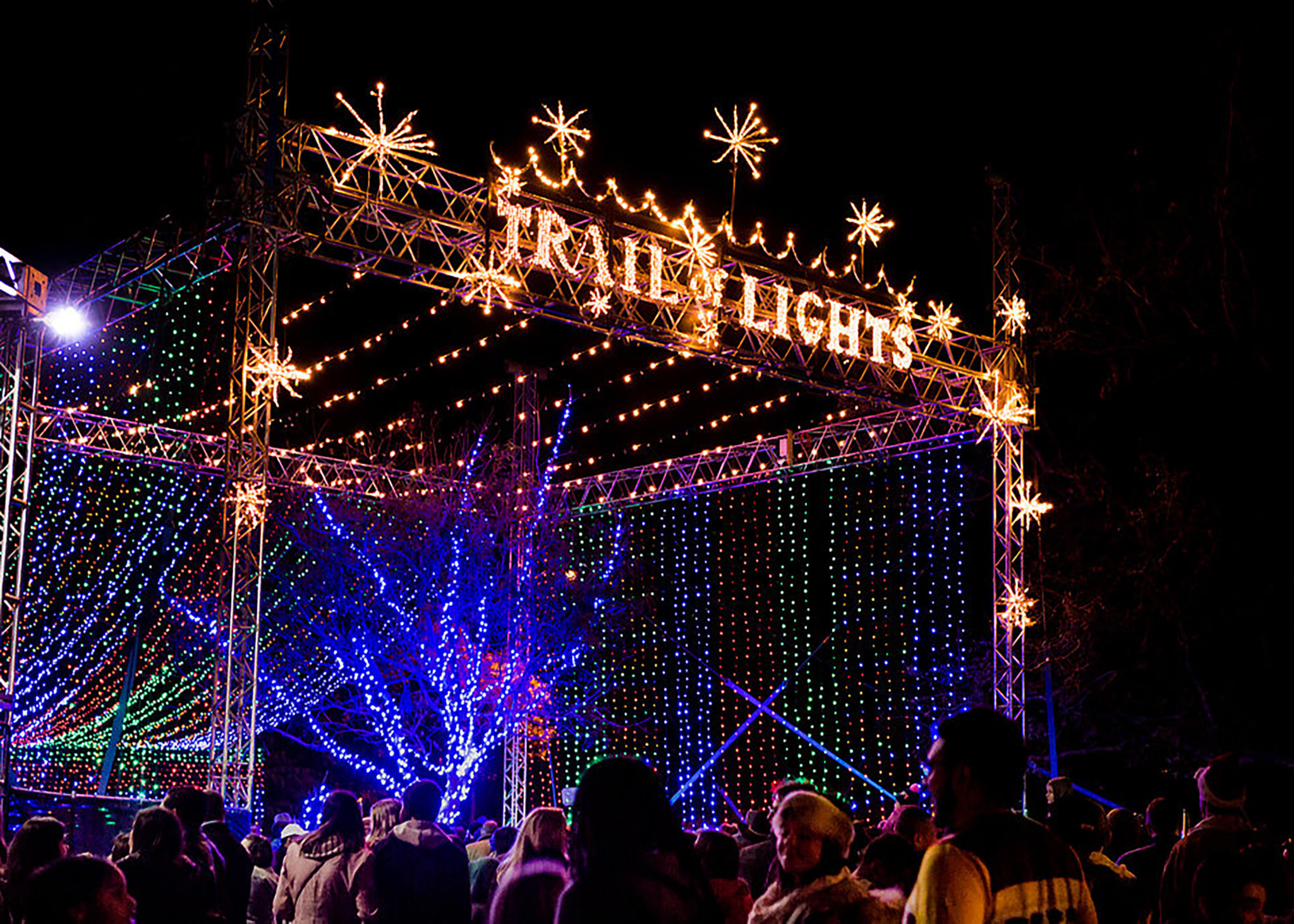 Trail of Lights entrance