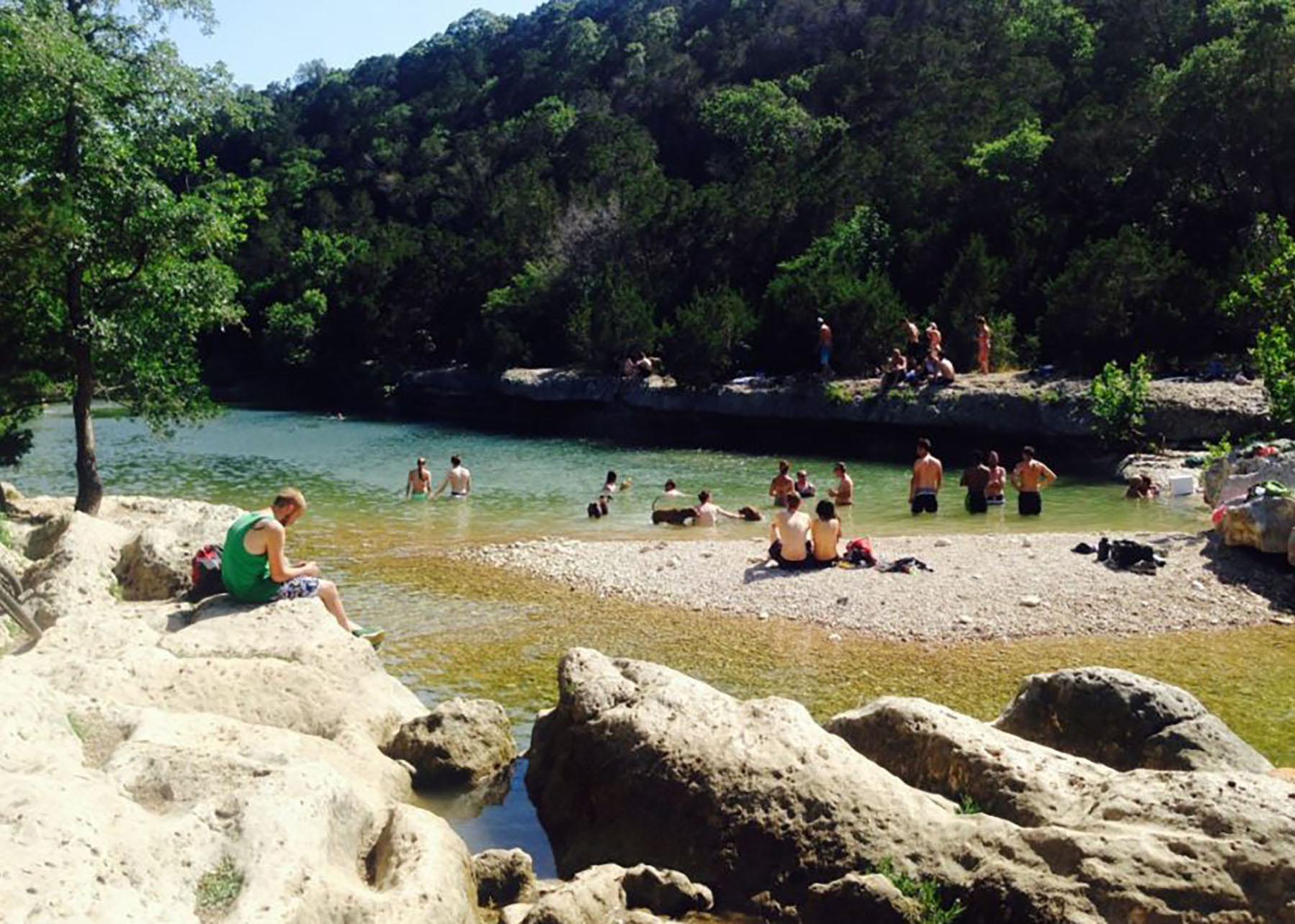 Barton Springs greenbelt