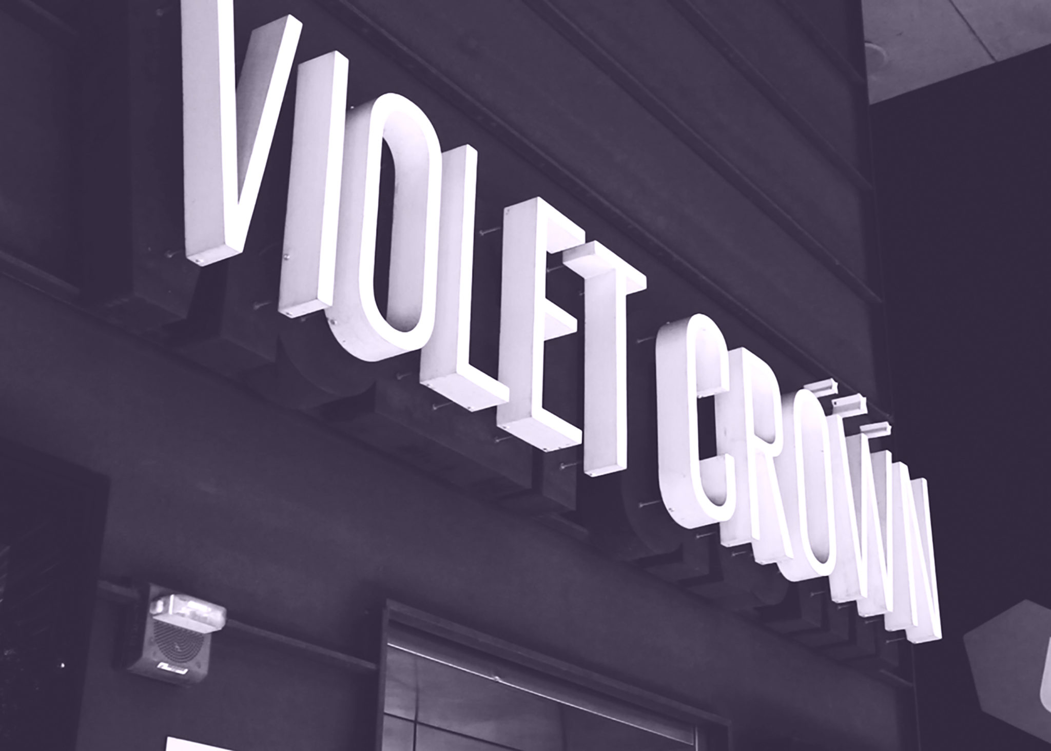 Violet Crown sign