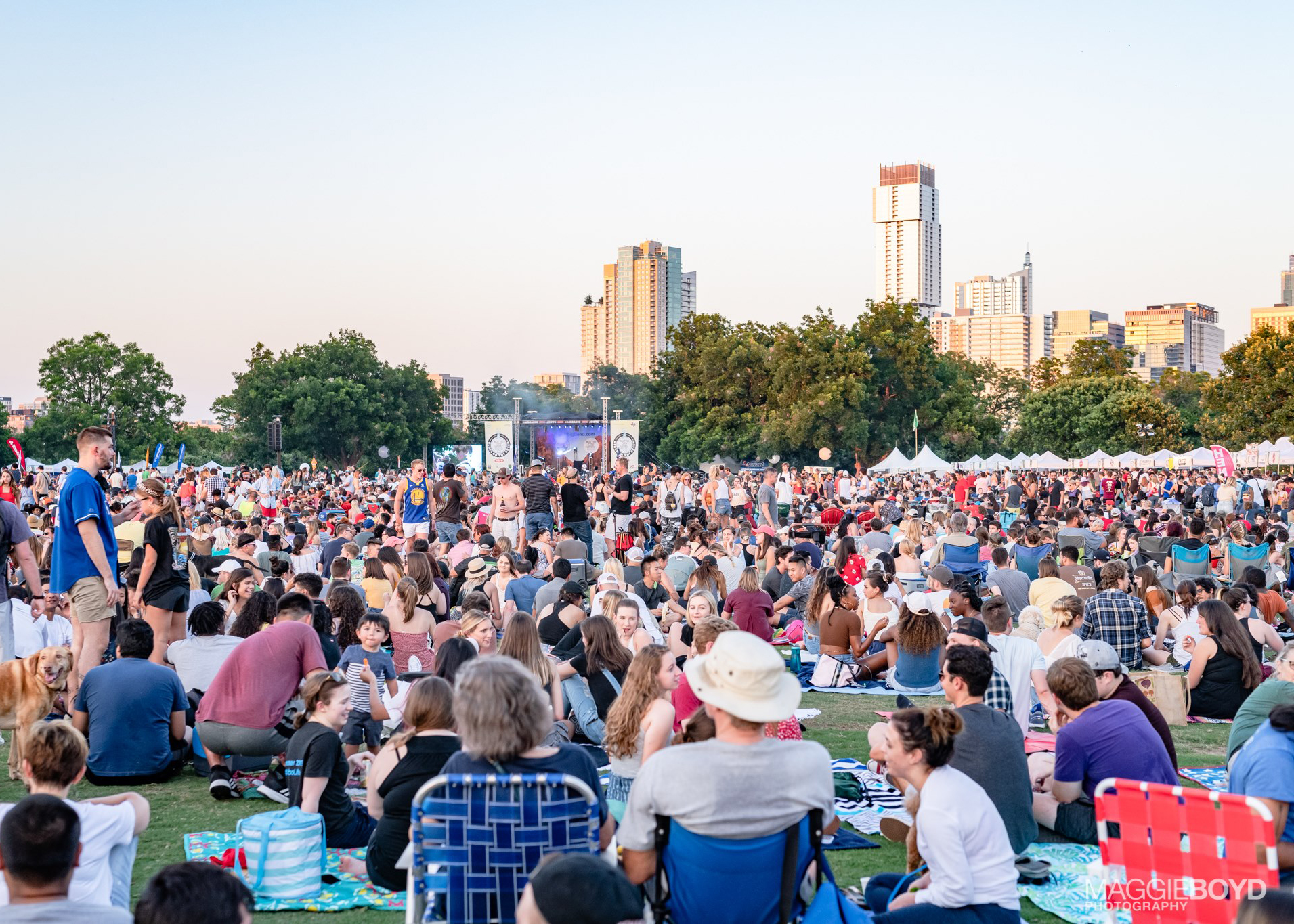 Crowds at ACL