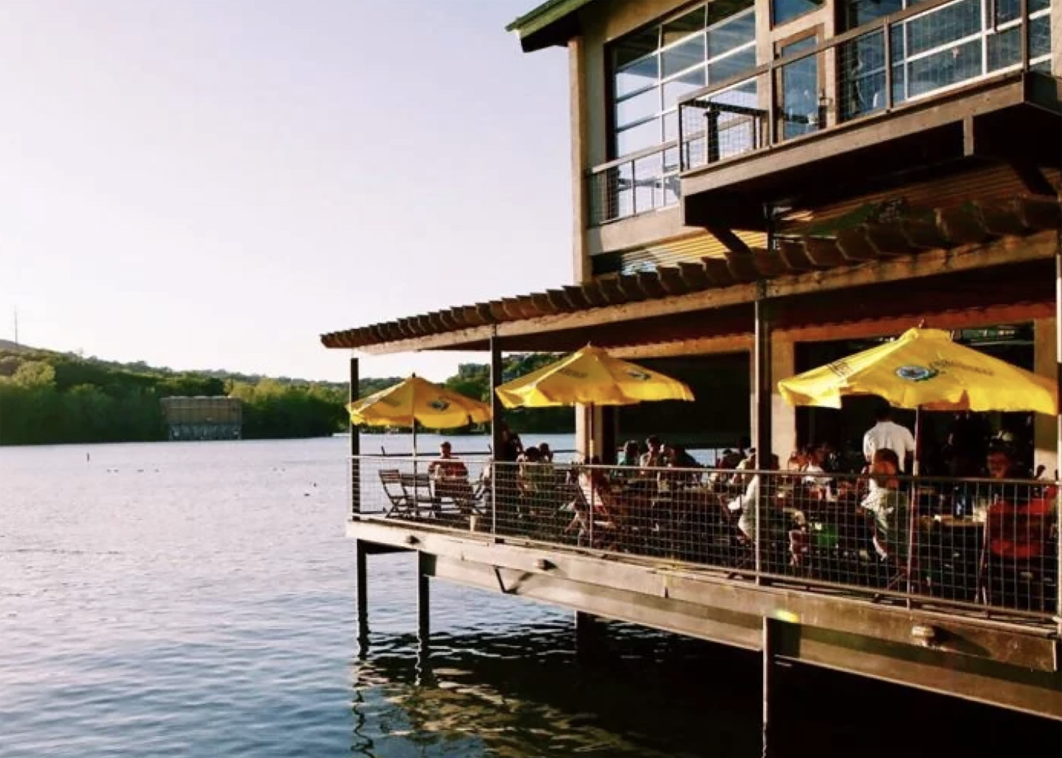 Lakeside restaurant