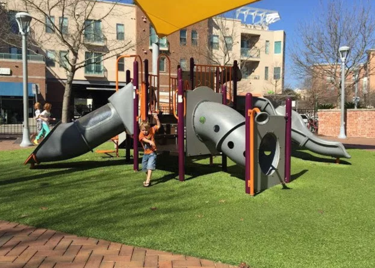 Kid's playset at Maudies