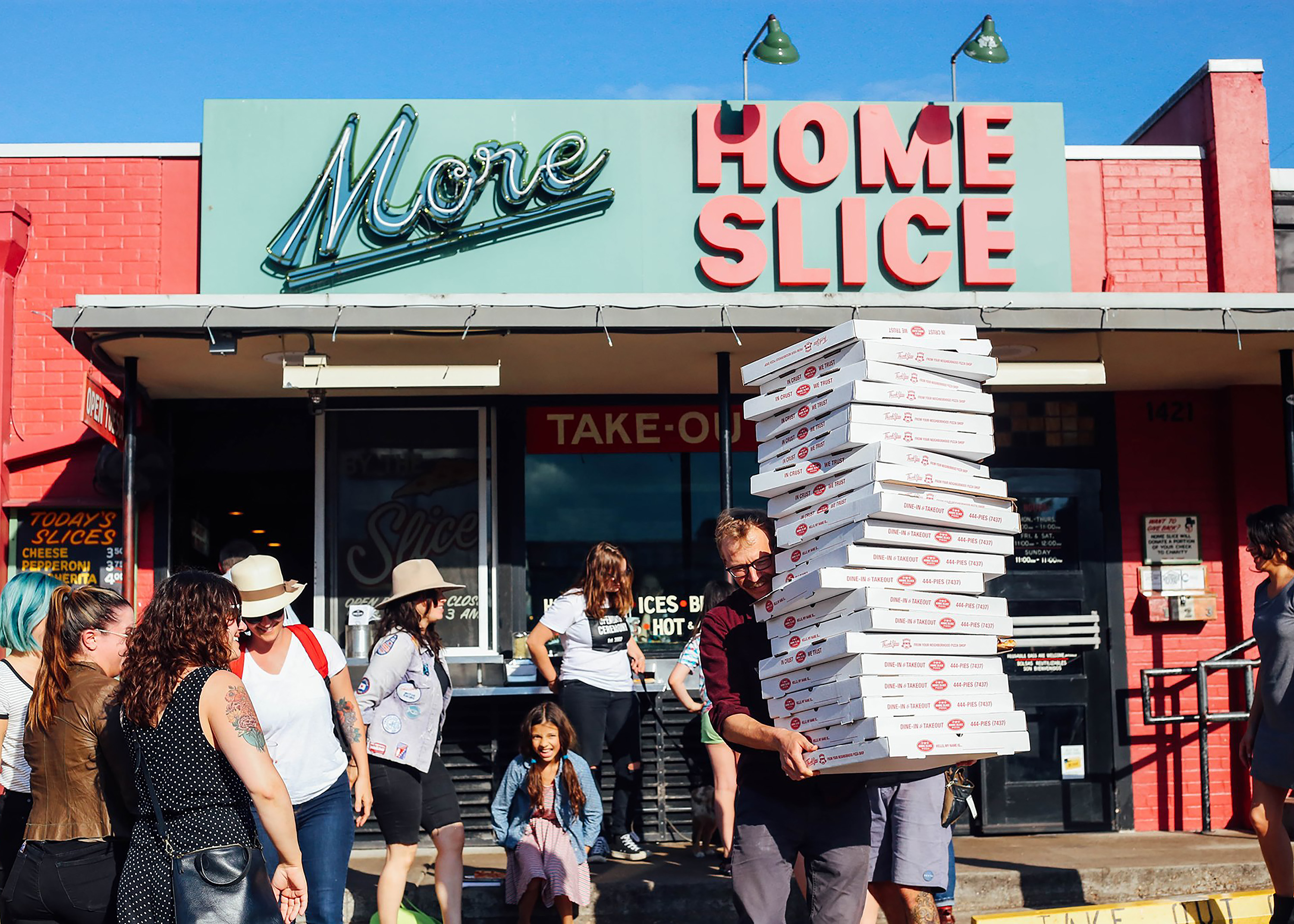 Home Slice Pizza storefront
