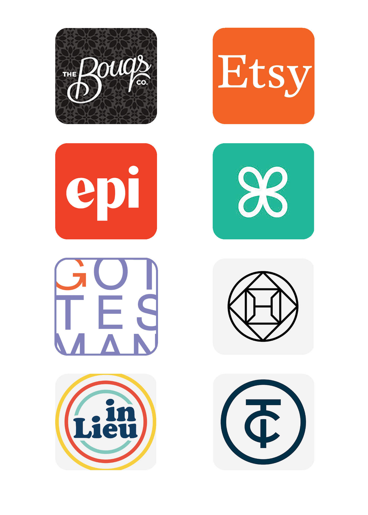 App logos