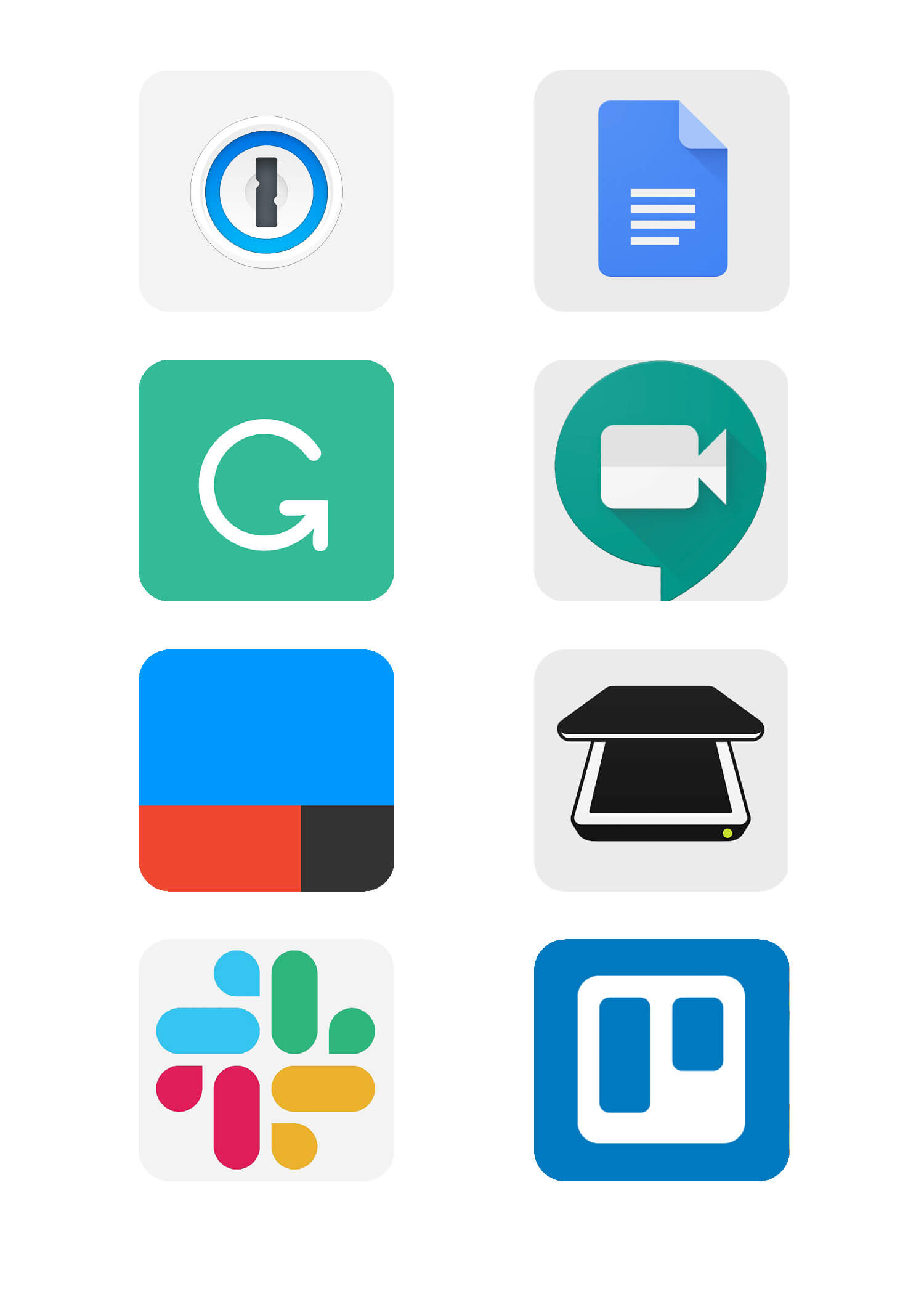 App logos