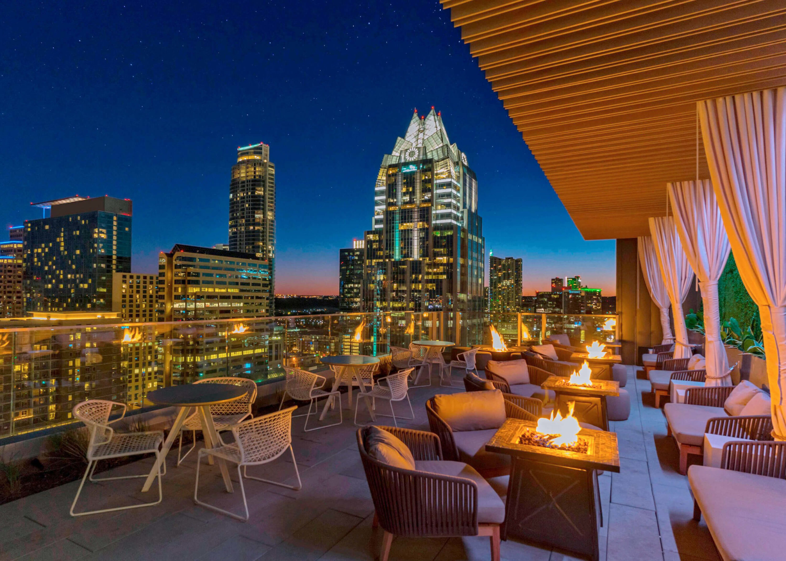 Azul rooftop bar