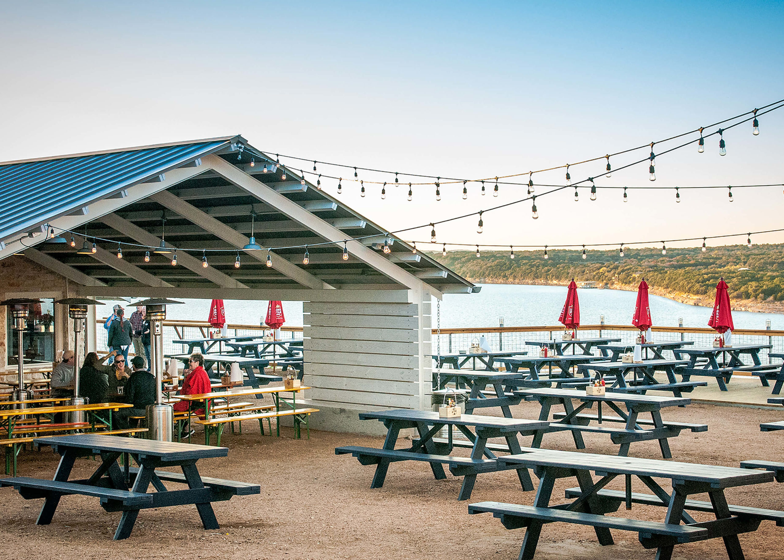 Lakeside restaurant