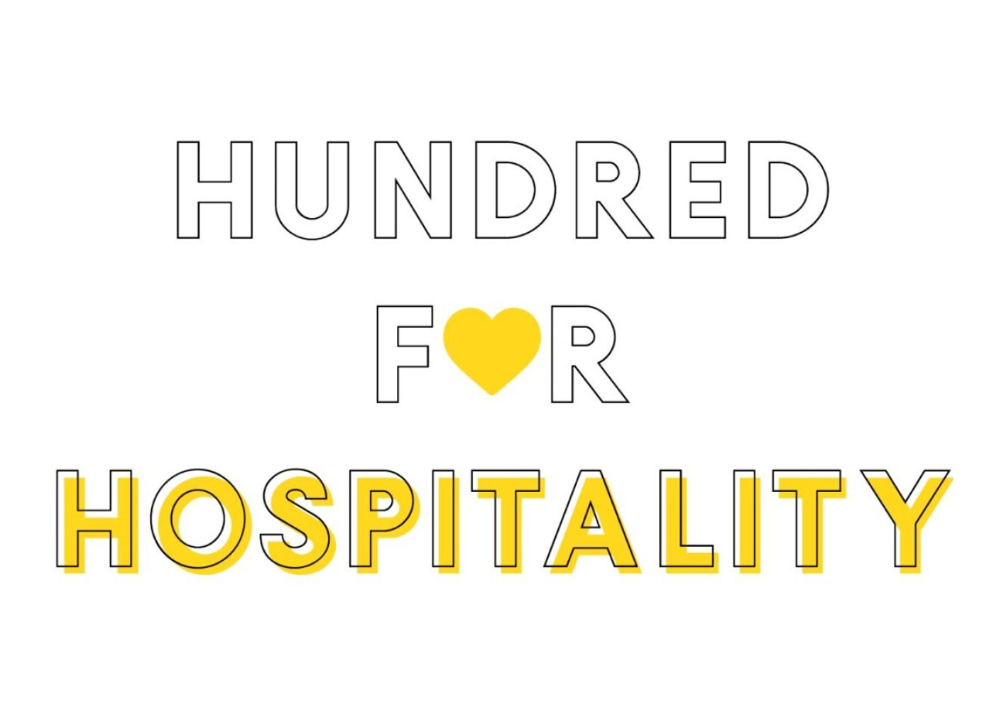 Hundred for Hospitality logo