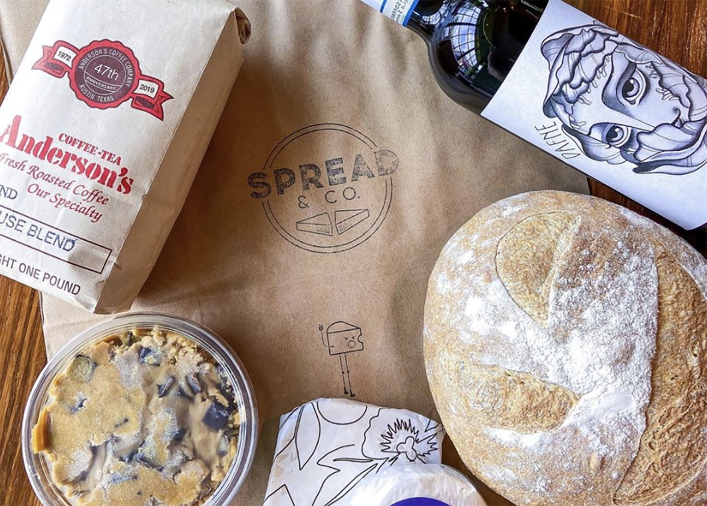 Spread & Co break and other snacks