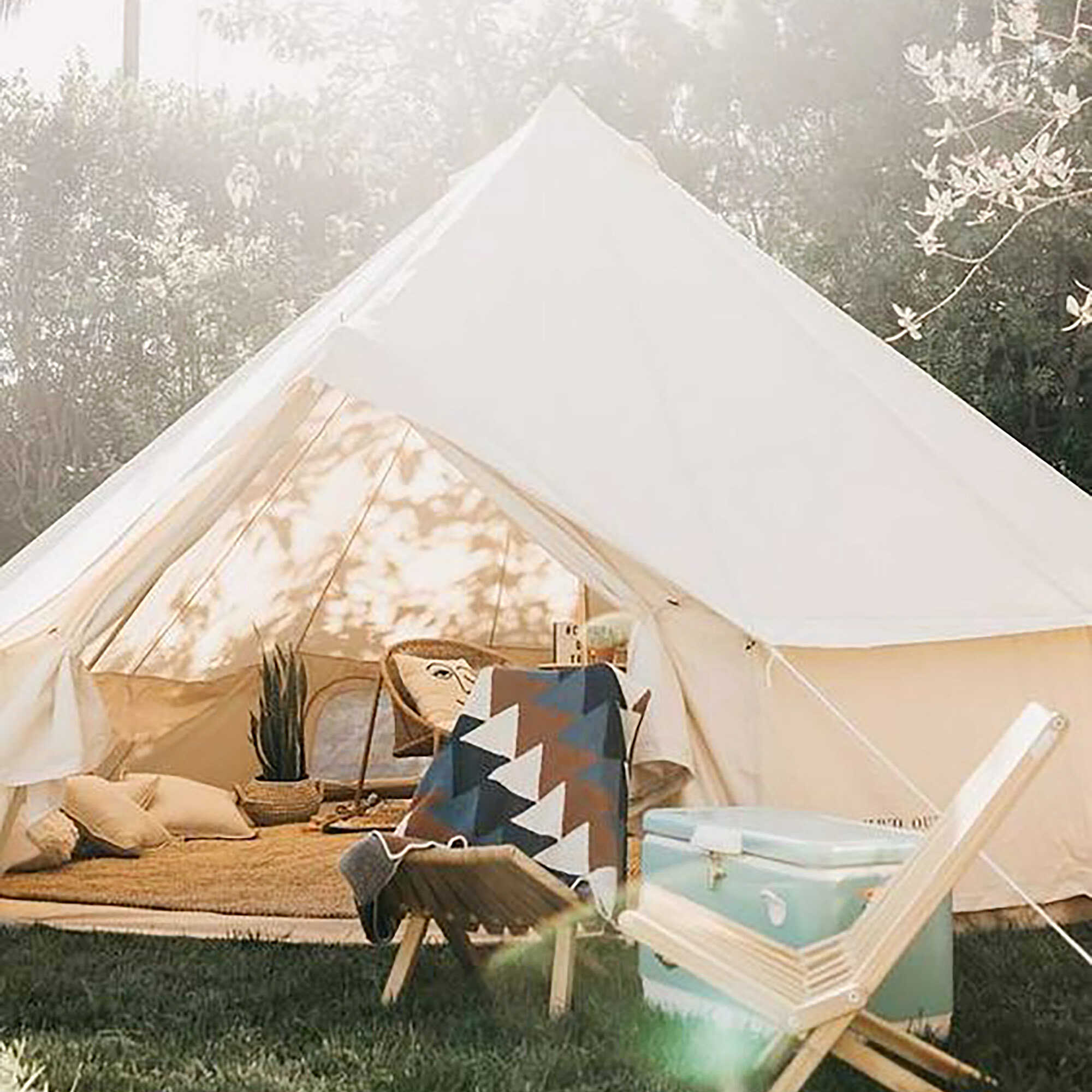 Glamping tent