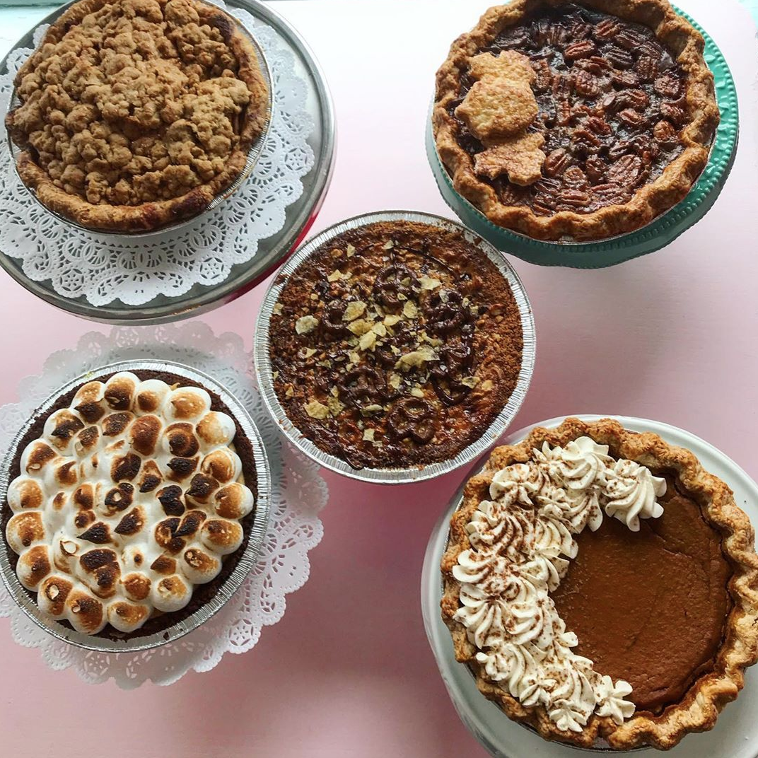 Assortment of pies