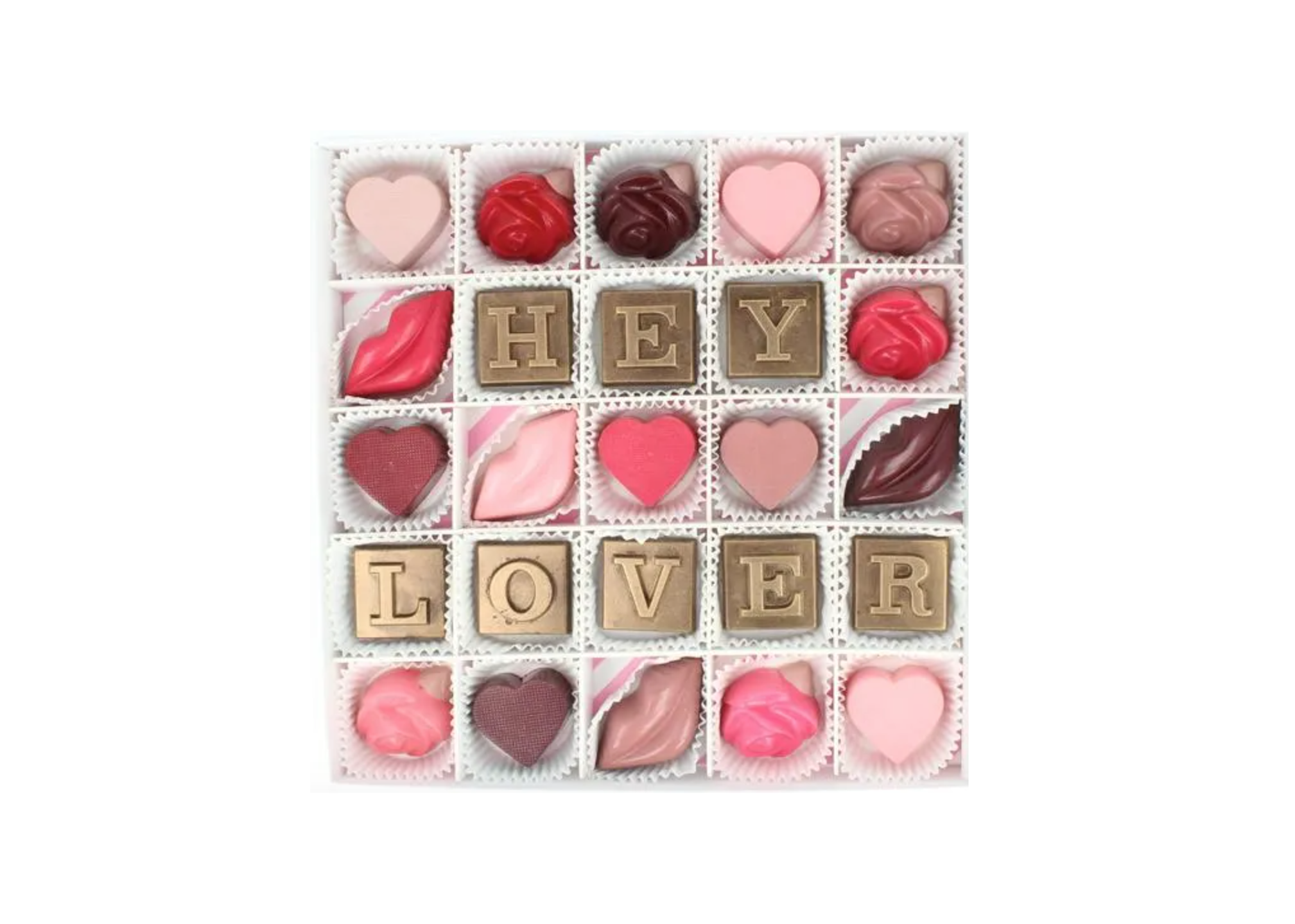 Romantic chocolates