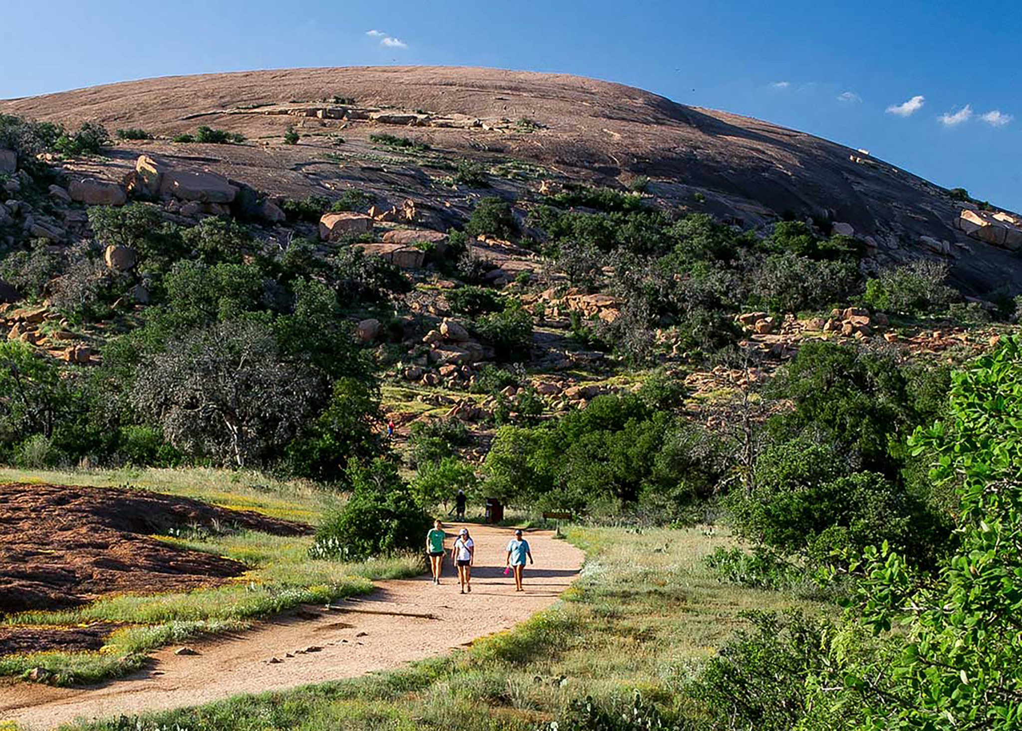 People hiking