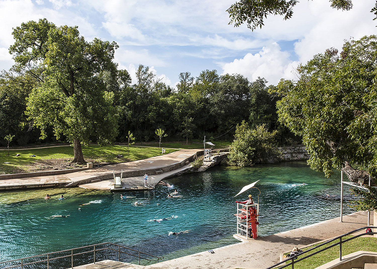 Barton Springs pool