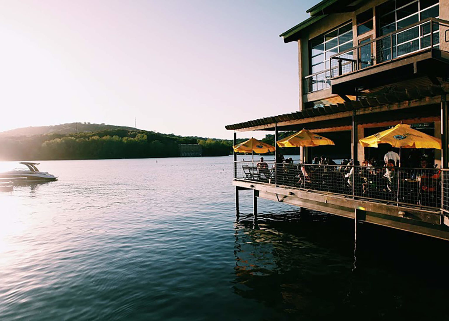 Lakeside restaurant