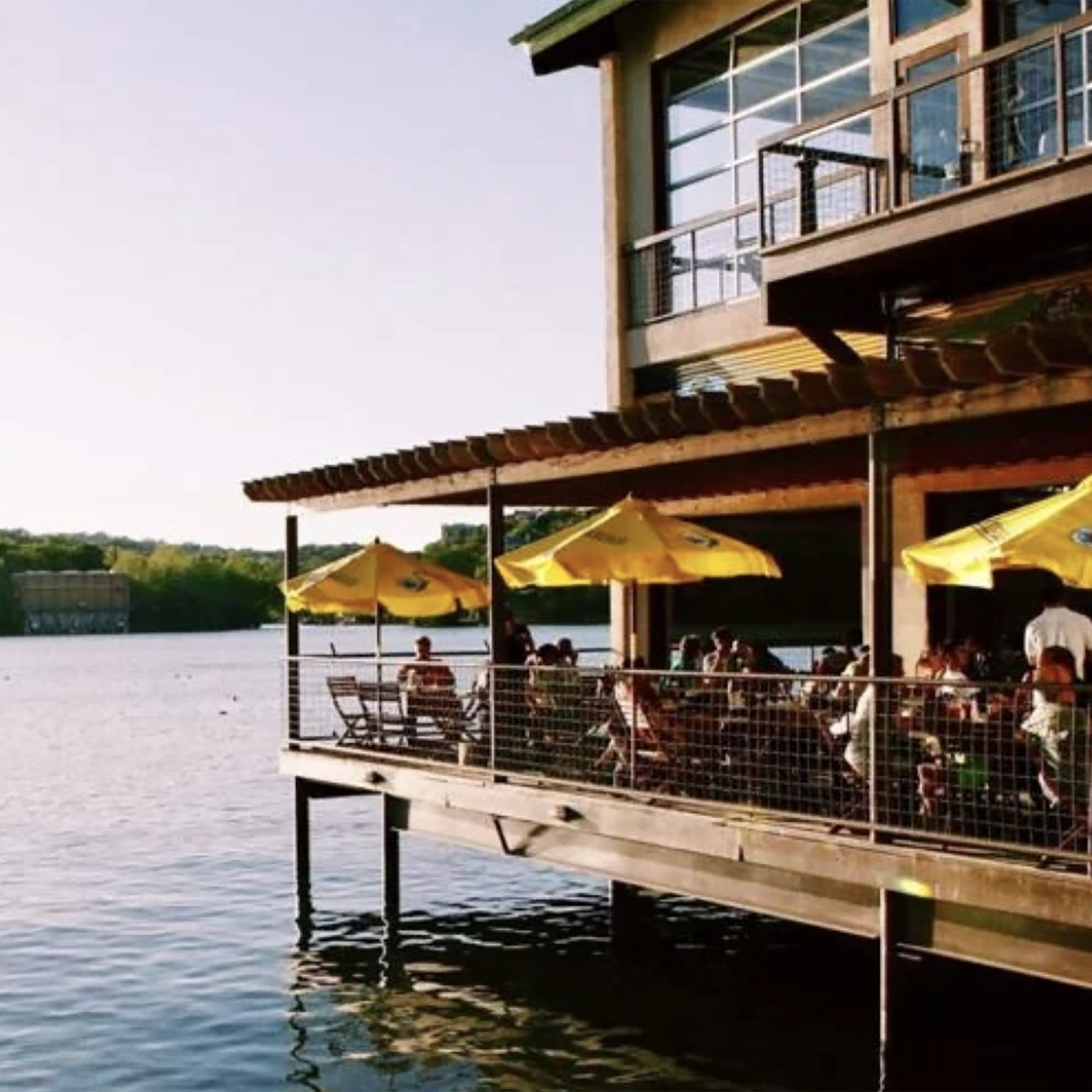 Lakeside restaurant